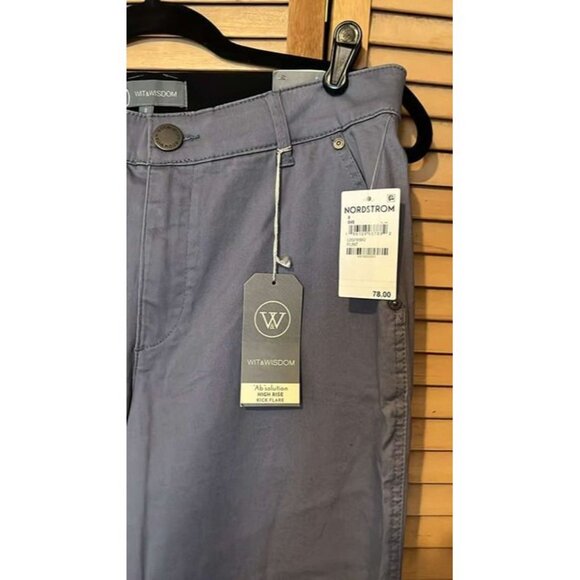 Wit & Wisdom Ab-Solution Straight Leg Jeans SZ8 NWT/charity sale - Picture 3 of 9